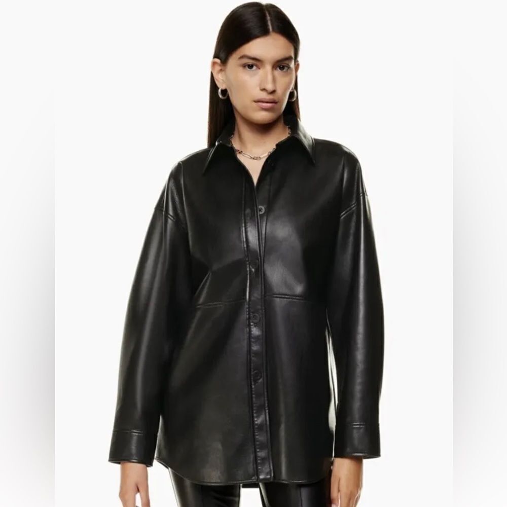 Aritzia Babaton Pelli Shirt Jacket NWOT